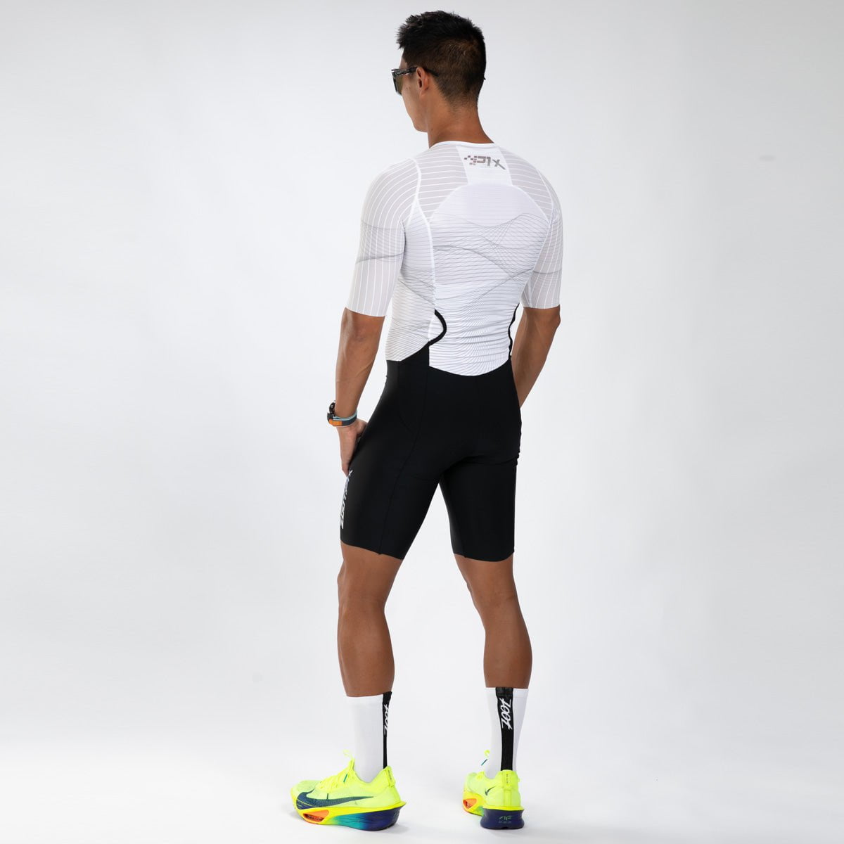 Zoot Sports TRI RACESUITS Men's Ultra Tri P1x Racesuit - Hyperwhite