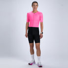 Zoot Sports TRI RACESUITS Women's Core Tri Aero Fz Racesuit - Bright Pink