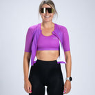 Zoot Sports TRI RACESUITS Women's Core Tri Aero Fz Racesuit - Deep Purple