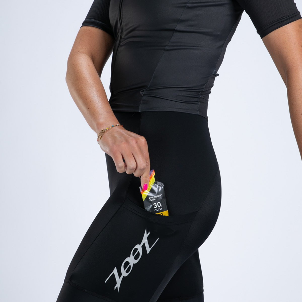 Zoot Sports TRI RACESUITS Women's Core Tri Aero Fz Racesuit - Jet Black