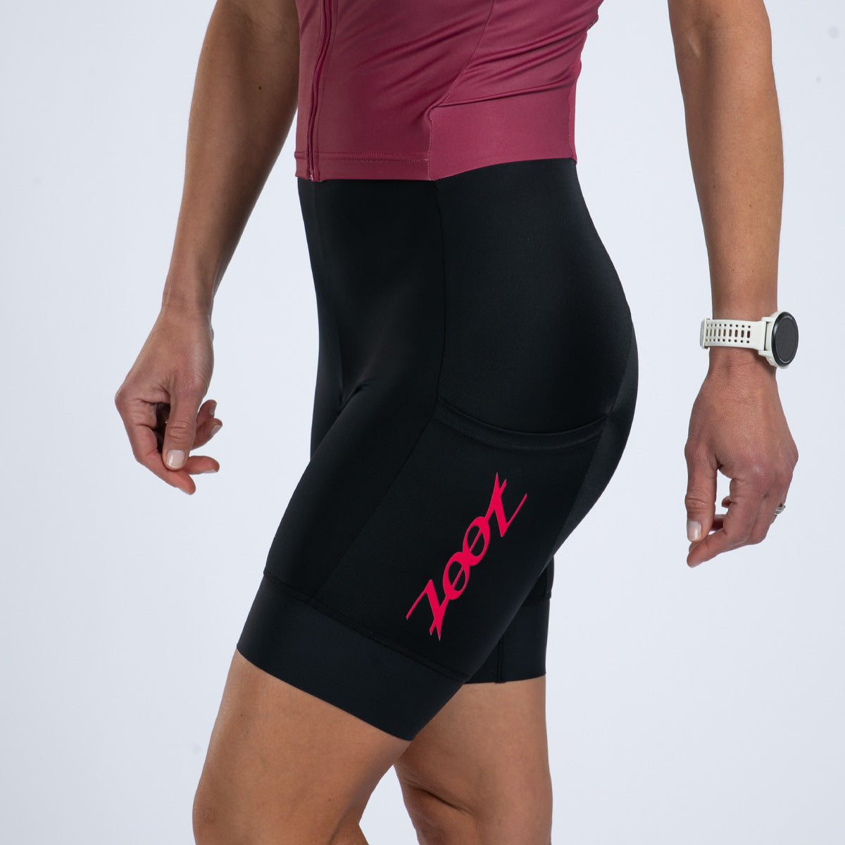 Zoot Sports TRI RACESUITS Women's Core Tri Slvs Fz Racesuit - Plum