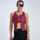 Zoot Sports TRI RACESUITS Women's Core Tri Slvs Fz Racesuit - Plum