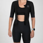 Zoot Sports TRI RACESUITS Women's Elite 2.0 Tri Aero Fz Racesuit - Black