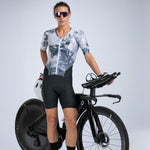 Zoot Sports TRI RACESUITS Women's Elite Tri Aero Fz Racesuit - Vapor White