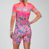 Zoot Sports TRI RACESUITS Women's Ltd Tri Aero Fz Racesuit - Club Aloha