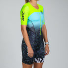 Zoot Sports TRI RACESUITS Women's Ltd Tri Aero Fz Racesuit - Electric