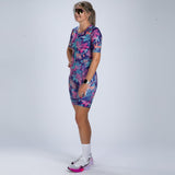 Zoot Sports TRI RACESUITS Women's Ltd Tri Aero Fz Racesuit -Flora