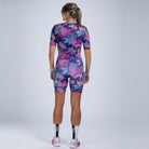 Zoot Sports TRI RACESUITS Women's Ltd Tri Aero Fz Racesuit -Flora