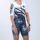 Zoot Sports TRI RACESUITS Women's Ltd Tri Aero Fz Racesuit - Hula