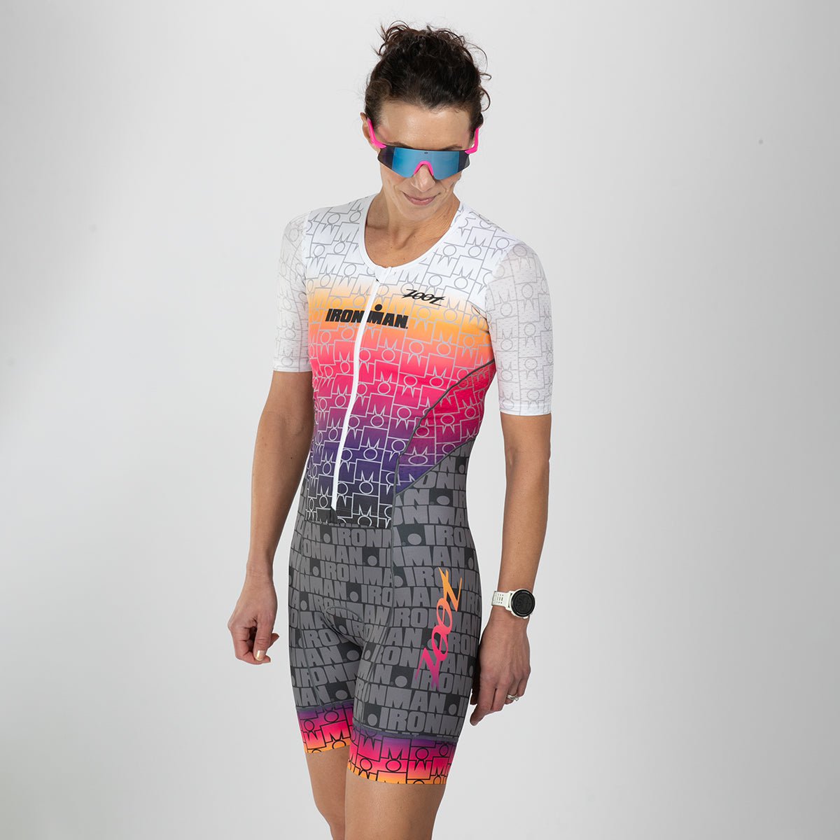 Zoot Sports TRI RACESUITS Women's Ltd Tri Aero Fz Racesuit - IM Endurance