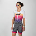 Zoot Sports TRI RACESUITS Women's Ltd Tri Aero Fz Racesuit - IM Endurance