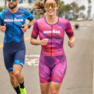 Zoot Sports TRI RACESUITS Women's Ltd Tri Aero Fz Racesuit - IM Heat