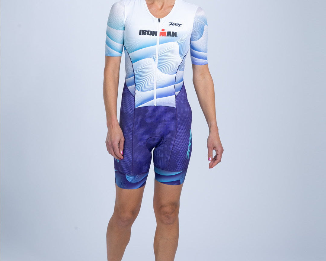 Zoot Sports TRI RACESUITS Women's Ltd Tri Aero Fz Racesuit - IM Stratos