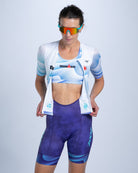 Zoot Sports TRI RACESUITS Women's Ltd Tri Aero Fz Racesuit - IM Stratos