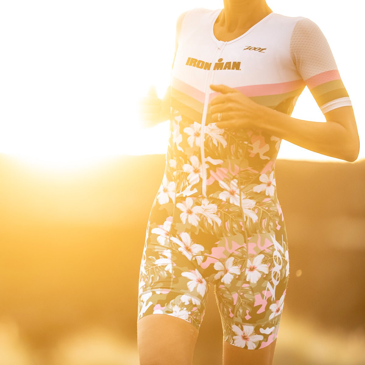 Zoot Sports TRI RACESUITS Women's Ltd Tri Aero Fz Racesuit - IM Strength