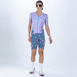Zoot Sports TRI RACESUITS Women's Ltd Tri Aero Fz Racesuit - Kaleidoscope