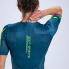 Zoot Sports TRI RACESUITS Women's Ltd Tri Aero Fz Racesuit -Techno