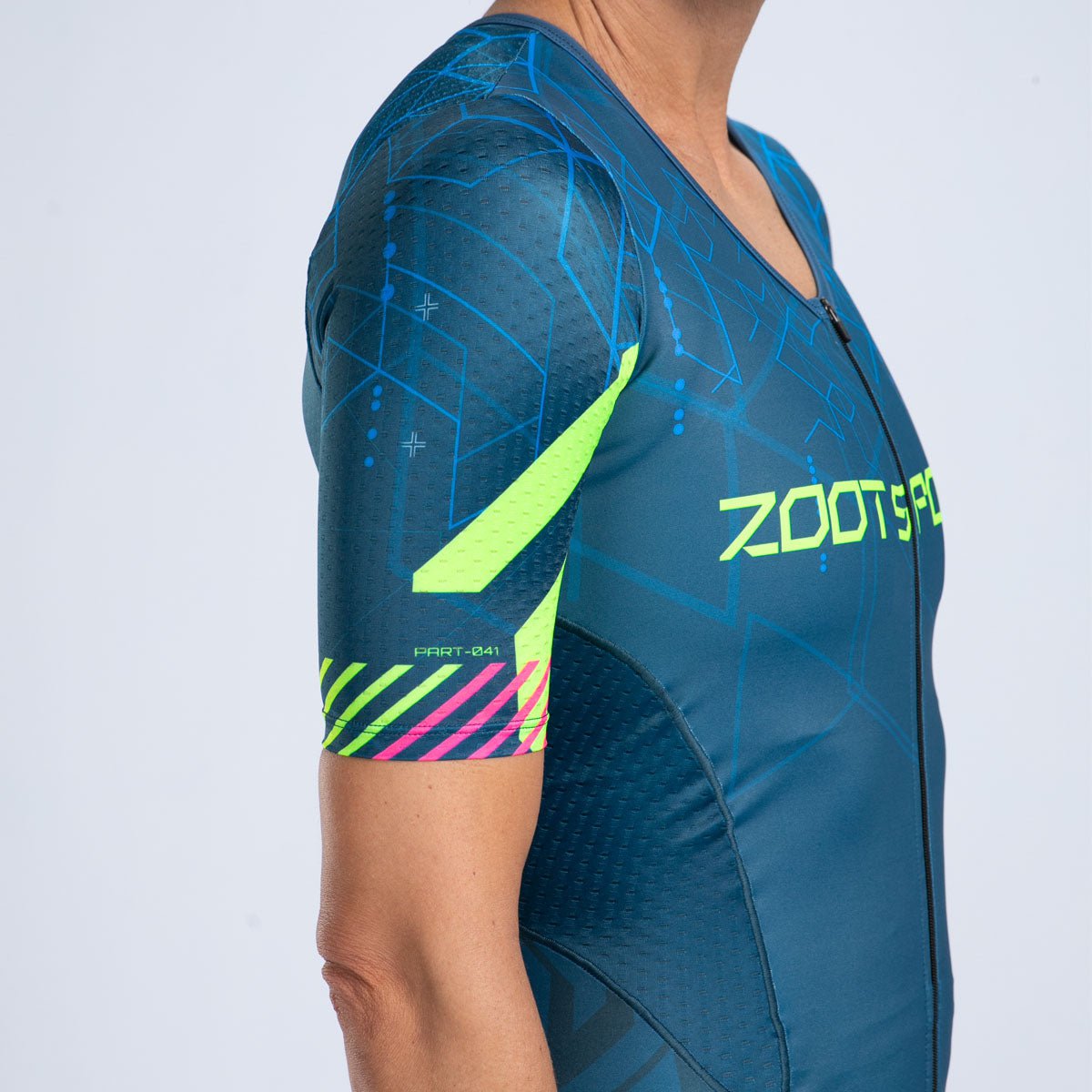 Zoot Sports TRI RACESUITS Women's Ltd Tri Aero Fz Racesuit -Techno
