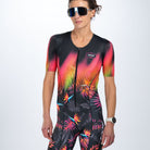 Zoot Sports TRI RACESUITS Women's Ltd Tri Aero Fz Racesuit - Tropical Magic
