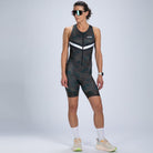 Zoot Sports TRI RACESUITS Women's Ltd Tri Slvs Fz Racesuit -Armada