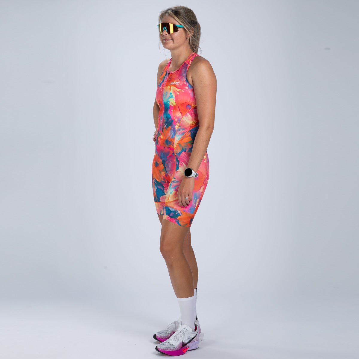 Zoot Sports TRI RACESUITS Women's Ltd Tri Slvs Fz Racesuit - Bella