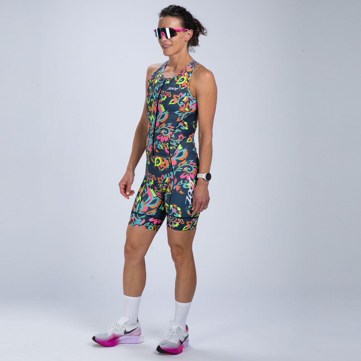 Zoot Sports TRI RACESUITS Women's Ltd Tri Slvs Fz Racesuit - Brave