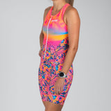 Zoot Sports TRI RACESUITS Women's Ltd Tri Slvs Fz Racesuit - Club Aloha