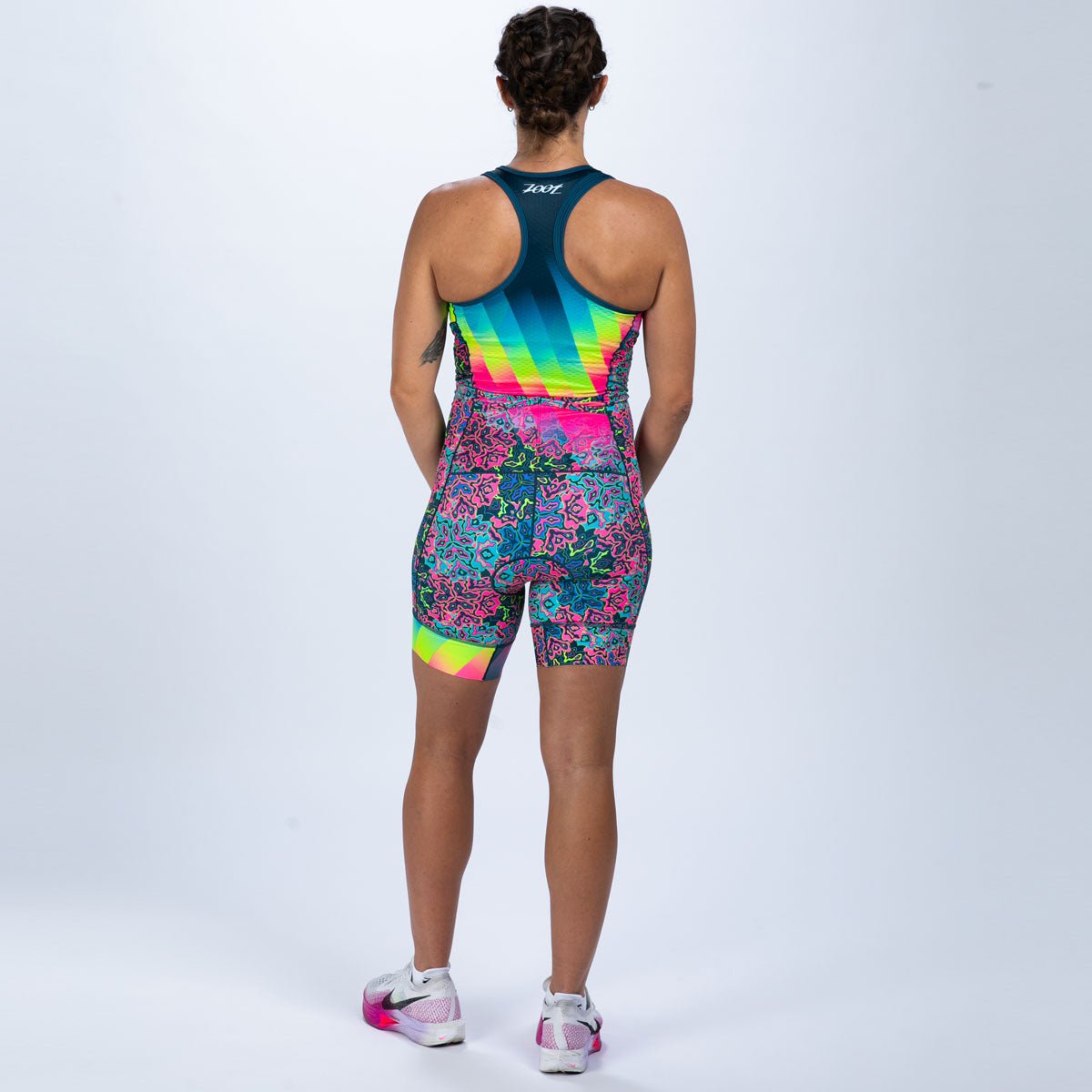 Zoot Sports TRI RACESUITS Women's Ltd Tri Slvs Fz Racesuit - Costa Del Sol