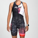 Zoot Sports TRI RACESUITS Women's Ltd Tri Slvs Fz Racesuit - Darkside