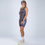 Zoot Sports TRI RACESUITS Women's Ltd Tri Slvs Fz Racesuit -Fearless