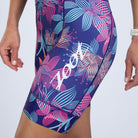 Zoot Sports TRI RACESUITS Women's Ltd Tri Slvs Fz Racesuit -Flora