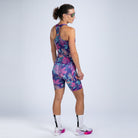 Zoot Sports TRI RACESUITS Women's Ltd Tri Slvs Fz Racesuit -Flora