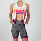 Zoot Sports TRI RACESUITS Women's Ltd Tri Slvs Fz Racesuit - IM Endurance