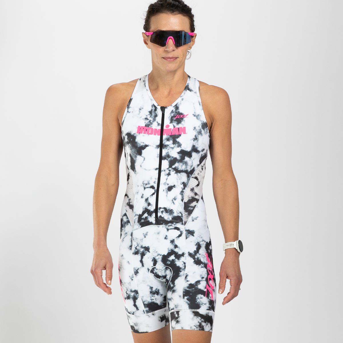 Zoot Sports TRI RACESUITS Women's Ltd Tri Slvs Fz Racesuit - IM Resilience