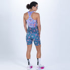 Zoot Sports TRI RACESUITS Women's Ltd Tri Slvs Fz Racesuit - Kaleidoscope
