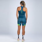Zoot Sports TRI RACESUITS Women's Ltd Tri Slvs Fz Racesuit -Techno