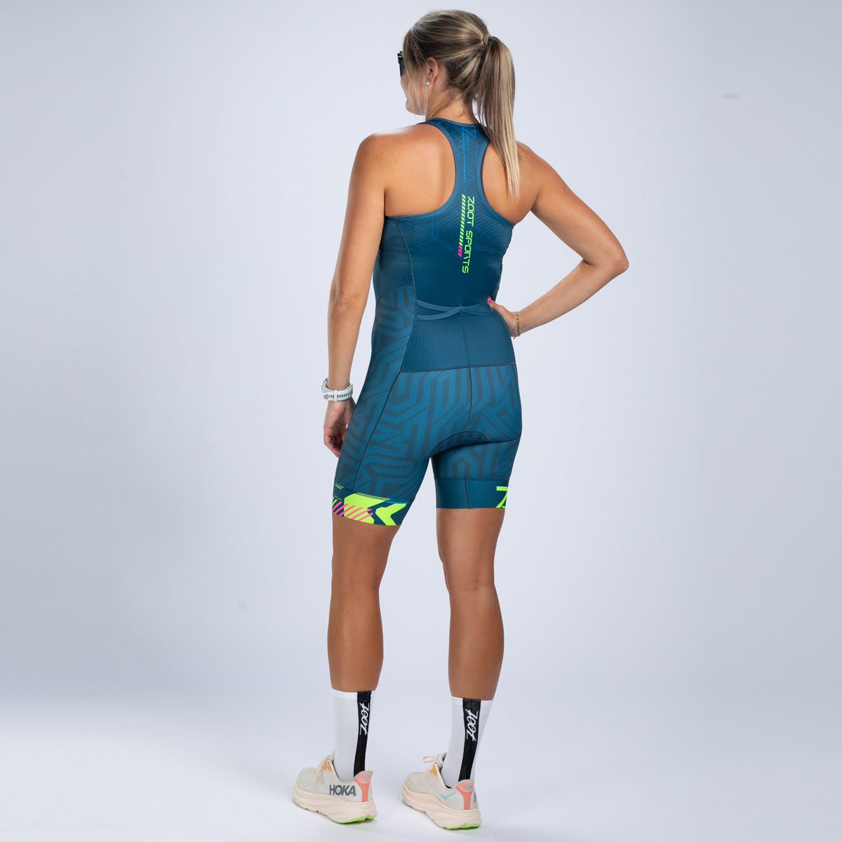 Zoot Sports TRI RACESUITS Women's Ltd Tri Slvs Fz Racesuit -Techno