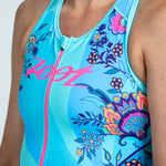 Zoot Sports TRI RACESUITS Women's Ltd Tri Slvs Fz Racesuit - Utopia