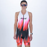 Zoot Sports TRI RACESUITS Women's Ltd Tri Slvs Fz Racesuit - Yo Yo Yo