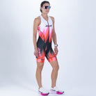 Zoot Sports TRI RACESUITS Women's Ltd Tri Slvs Fz Racesuit - Yo Yo Yo