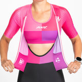 Zoot Sports TRI RACESUITS Women's Ultra Tri P1 Exos Racesuit - Believe