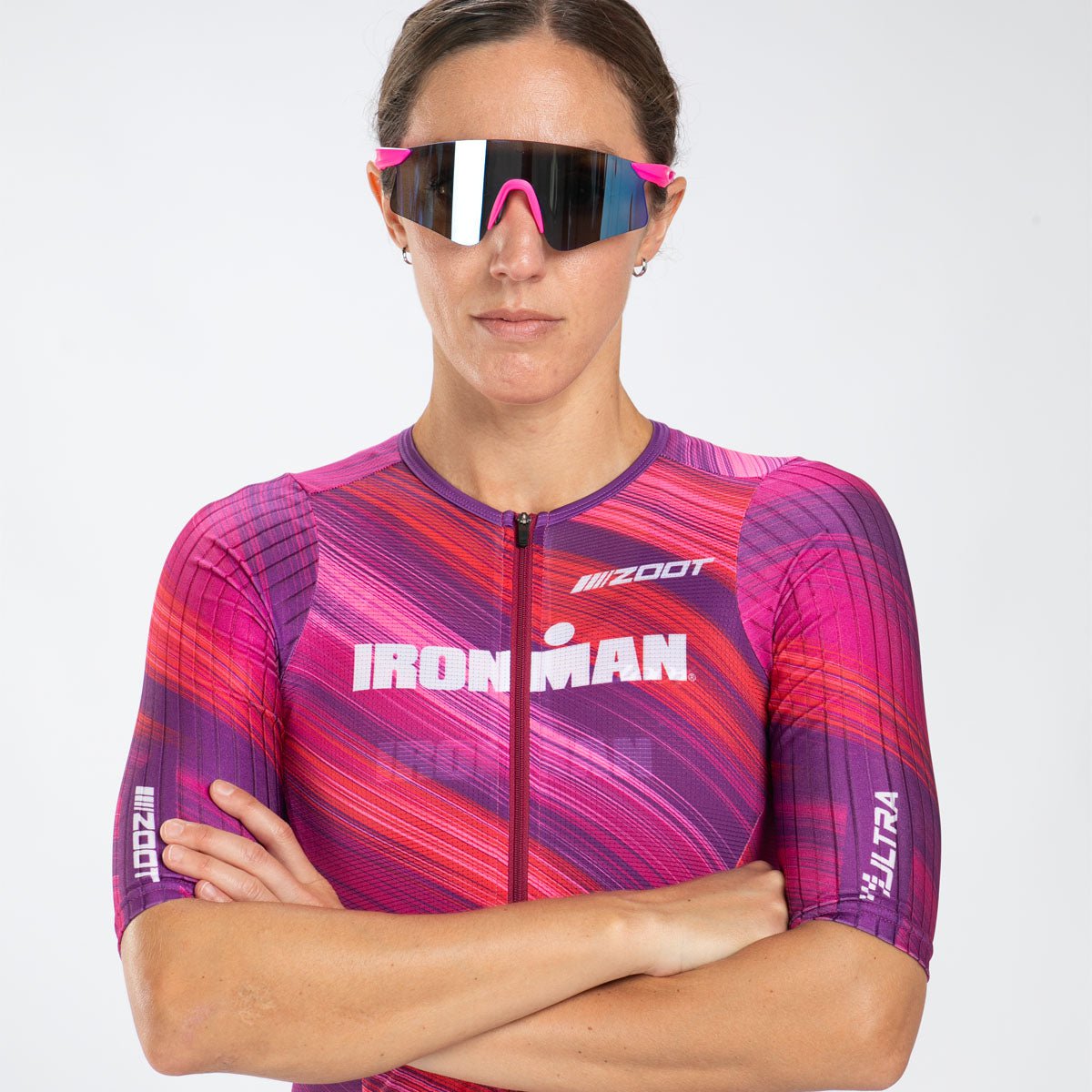 Zoot Sports TRI RACESUITS Women's Ultra Tri P1 Racesuit - IM Heat