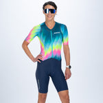 Zoot Sports TRI RACESUITS Women's Ultra Tri P1x Racesuit - Costa Del Sol
