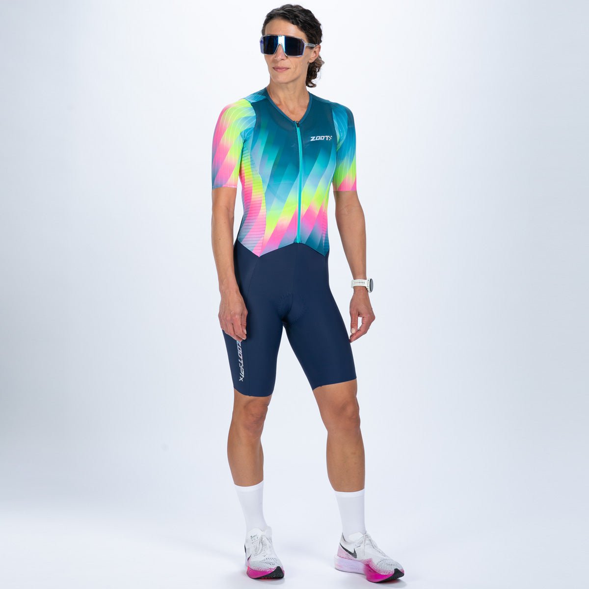 Zoot Sports TRI RACESUITS Women's Ultra Tri P1x Racesuit - Costa Del Sol