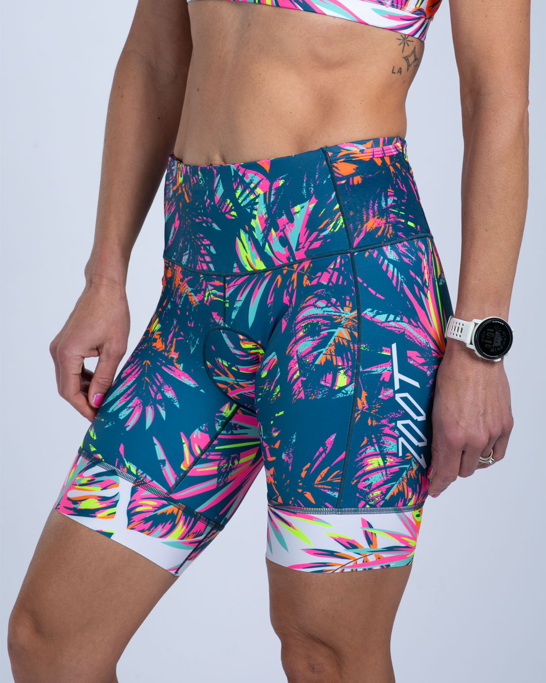 Zoot Sports TRI SHORTS 8" INSEAM Women's Ltd Tri 8" Short - Island Original