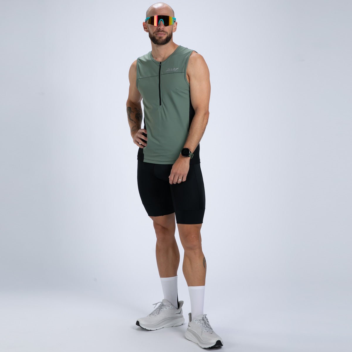 Zoot Sports TRI SHORTS Men's Core Tri 9" Short - Army Green