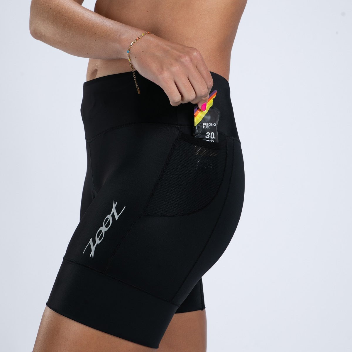 Zoot Sports TRI SHORTS Women's Core Tri 6" Short - Jet Black