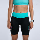 Zoot Sports TRI SHORTS Women's Core Tri 8" Short - Aqua Blue