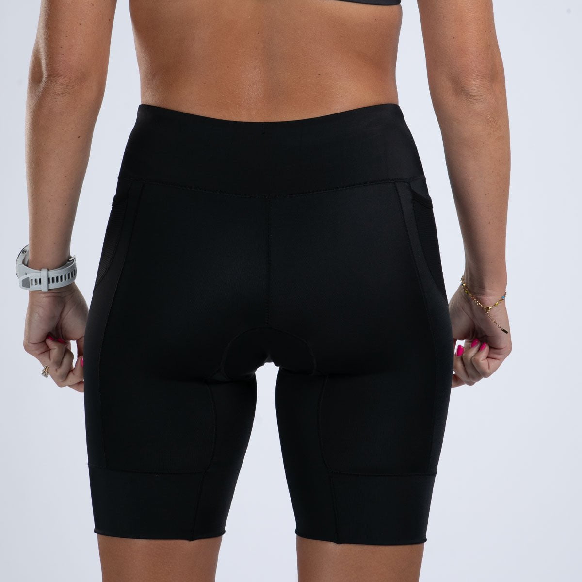 Zoot Sports TRI SHORTS Women's Core Tri 8" Short - Jet Black