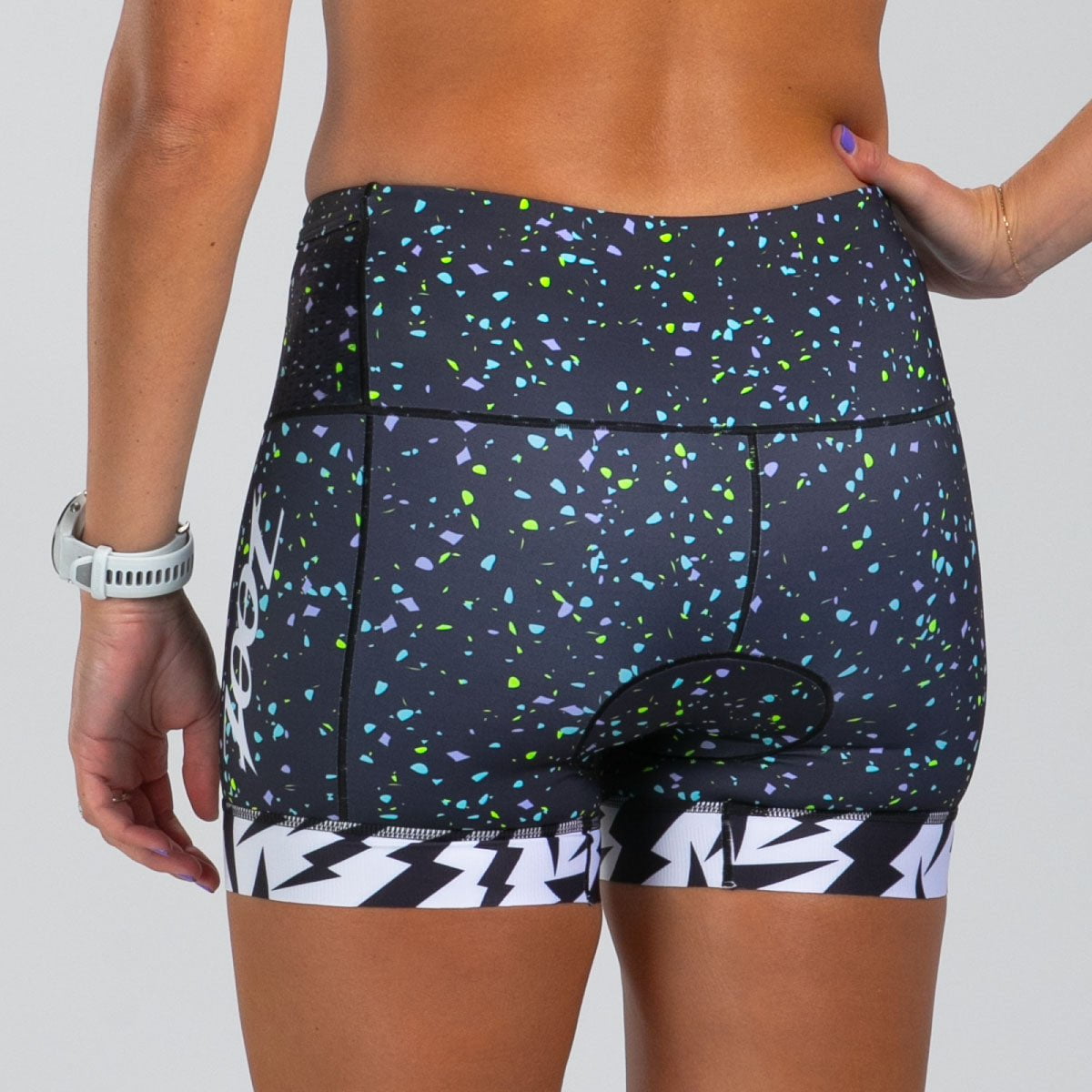 Zoot Sports TRI SHORTS Women's Ltd Tri 4" Short - Electric